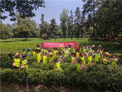 活动回顾｜采茶观星探虎踪！30余名青少年参加长沙市青少年宫五一"三维奇旅"
